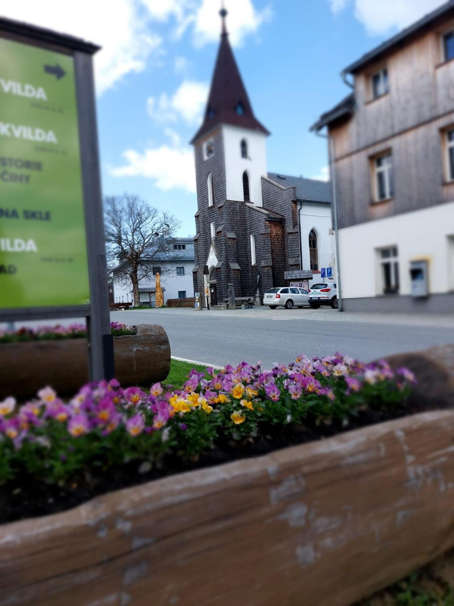 Wellness Chata Rosnatka Kvilda Exterior foto